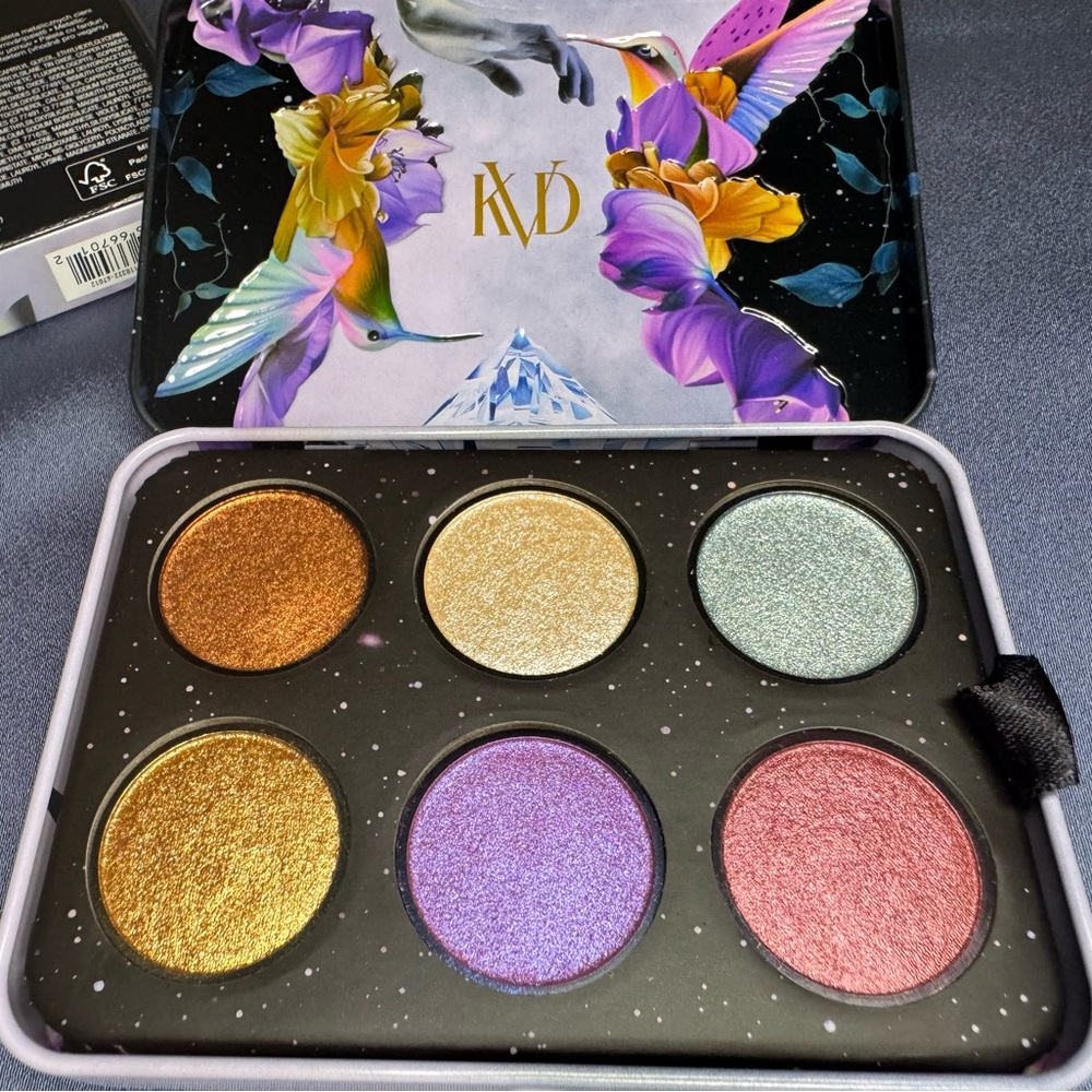 Eyeshadow Palette - Gold, Purple, Pink